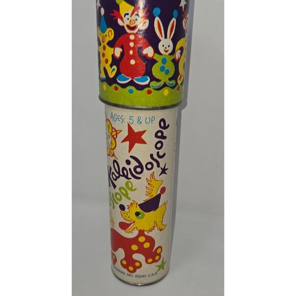 Vintage Kaleidoscopes Two Steven & One Cross Snowflakes Clowns Geometric 70s/80s - Picture 12 of 15